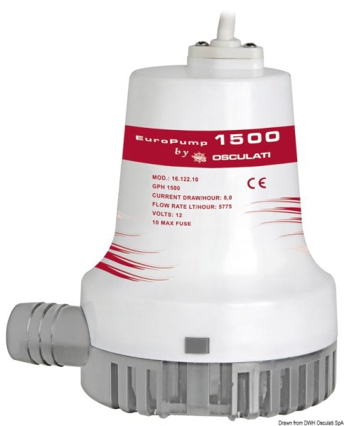Elettropompa Europump II 1500 12 V - 16.122.10